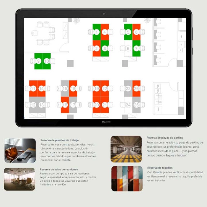 Reserva de sales, reserva el teu espai des del teu mòbil